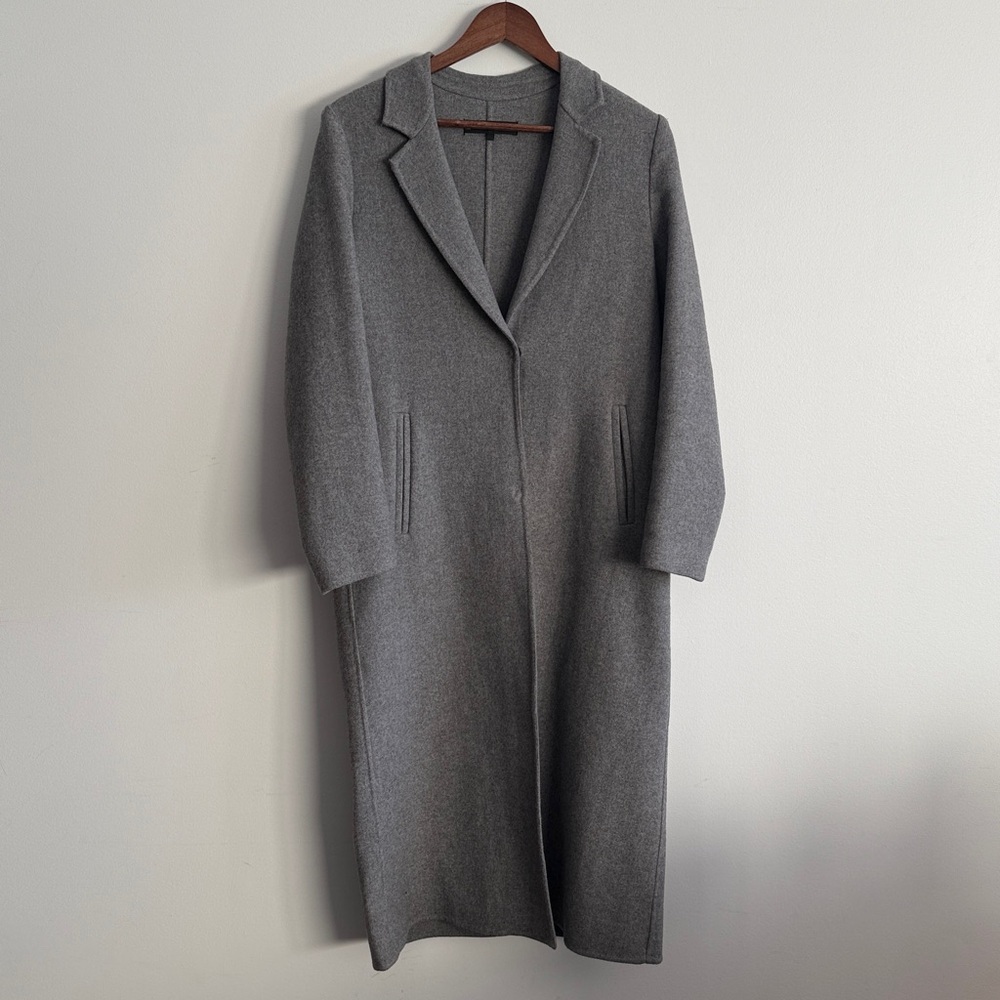 Zara Classic Heather Gray Trench Coat